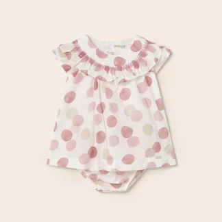 Vestido estampado bolinhas