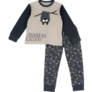 Pijama de Algodão Morcegos