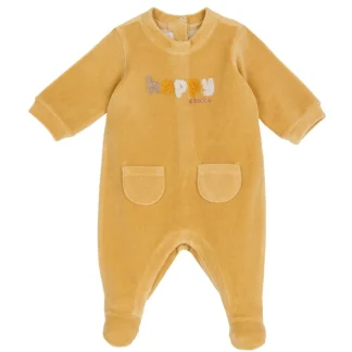 Babygrow de Veludo Estampado