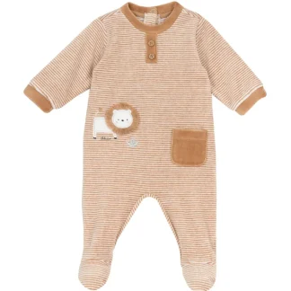 Babygrow de Veludo - Riscas Selva