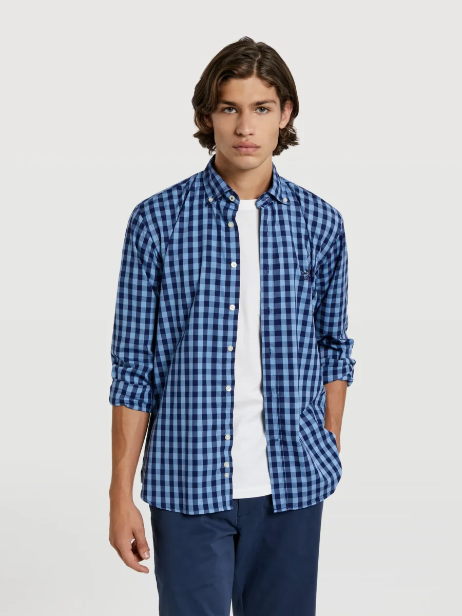 Camisa de homem slim fit