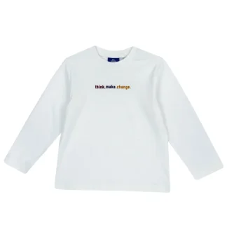 Longsleeve Estampada Efeito Veludo