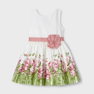 Vestido estampado com flores