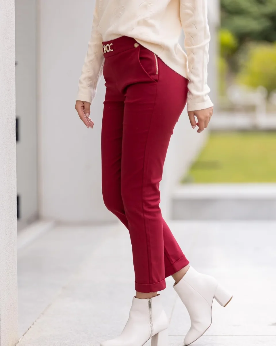 Calça MODA ANA | Com adereço frontal - Image 3