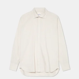 Camisa casual em oxford