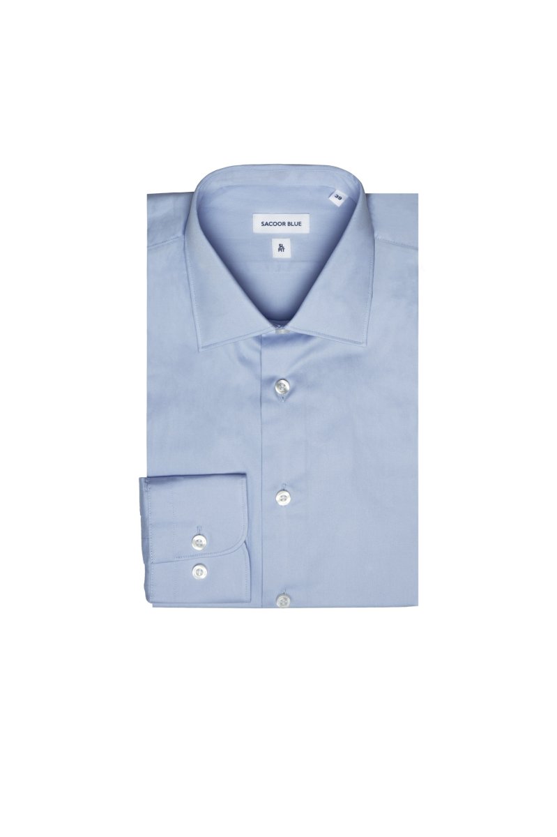 Básicos Essenciais camisa clássica masculina slim fit