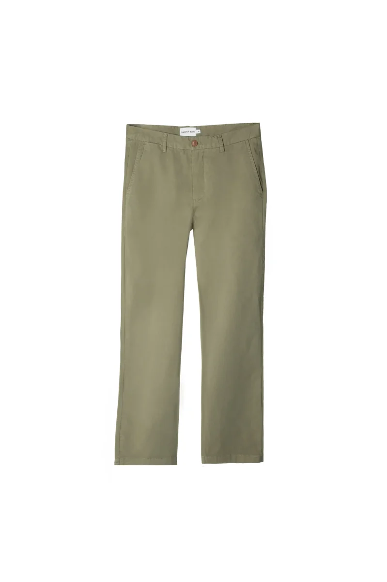 Básicos Essenciais calças chino masculinas regular fit