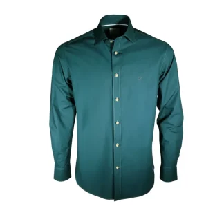 Camisa masculina slim fit