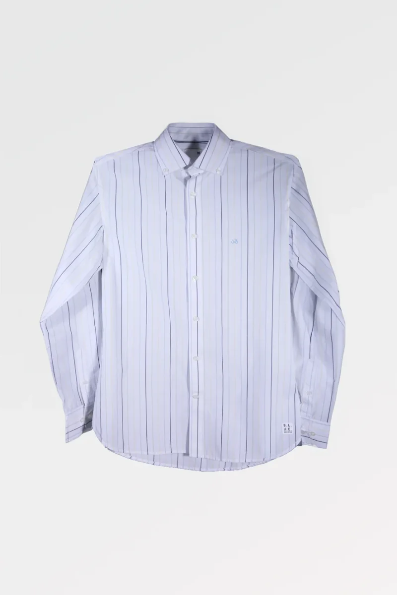 Camisa masculina slim fit
