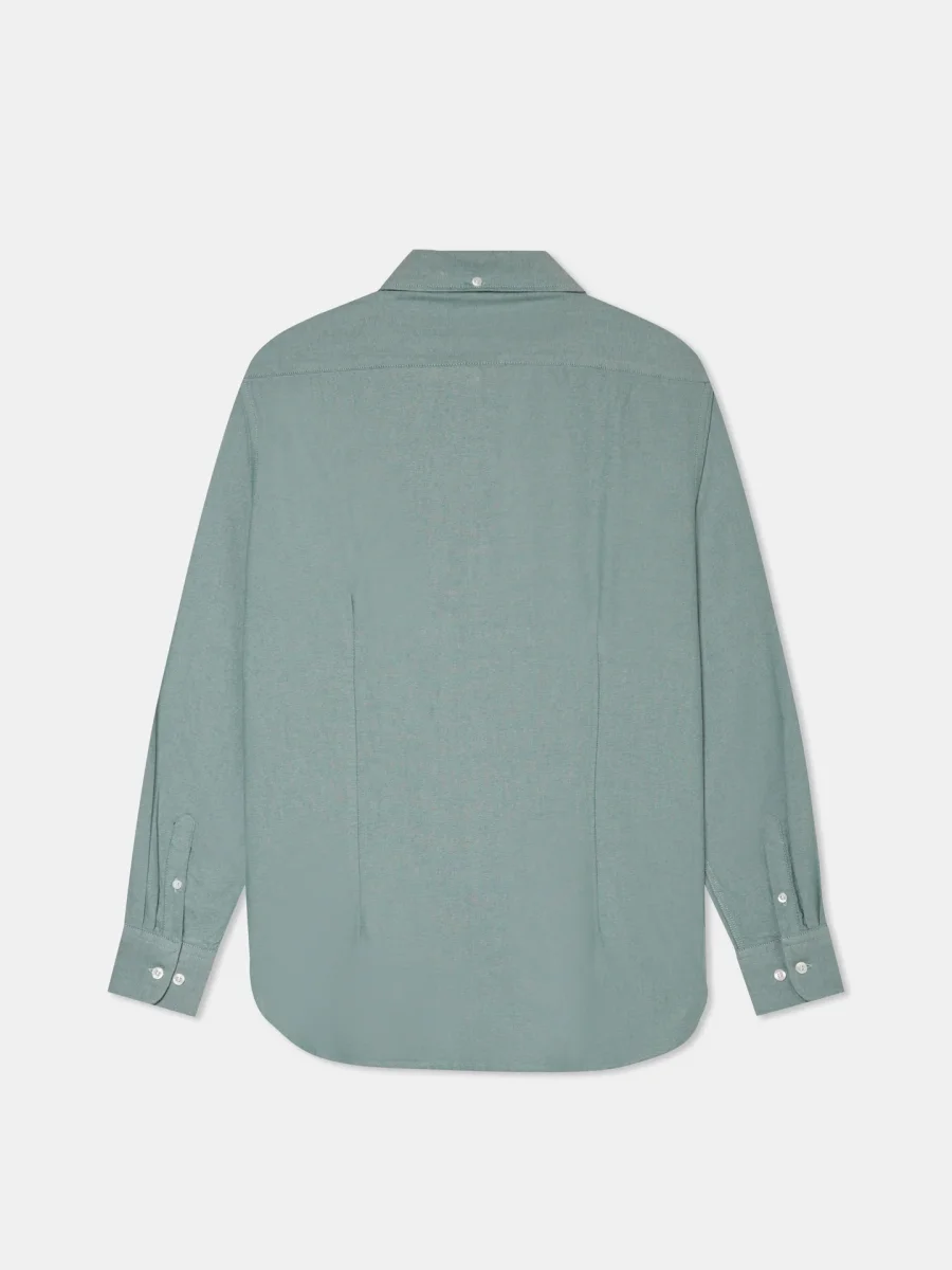 Camisa casual em oxford liso - Image 9