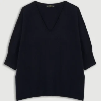 Capa Oversized de Decote em V