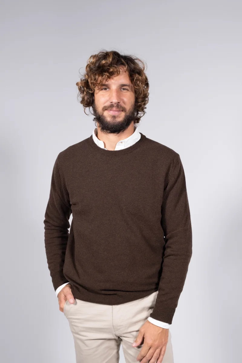 Camisola de Lã Clássica com Decote Redondo - Image 3