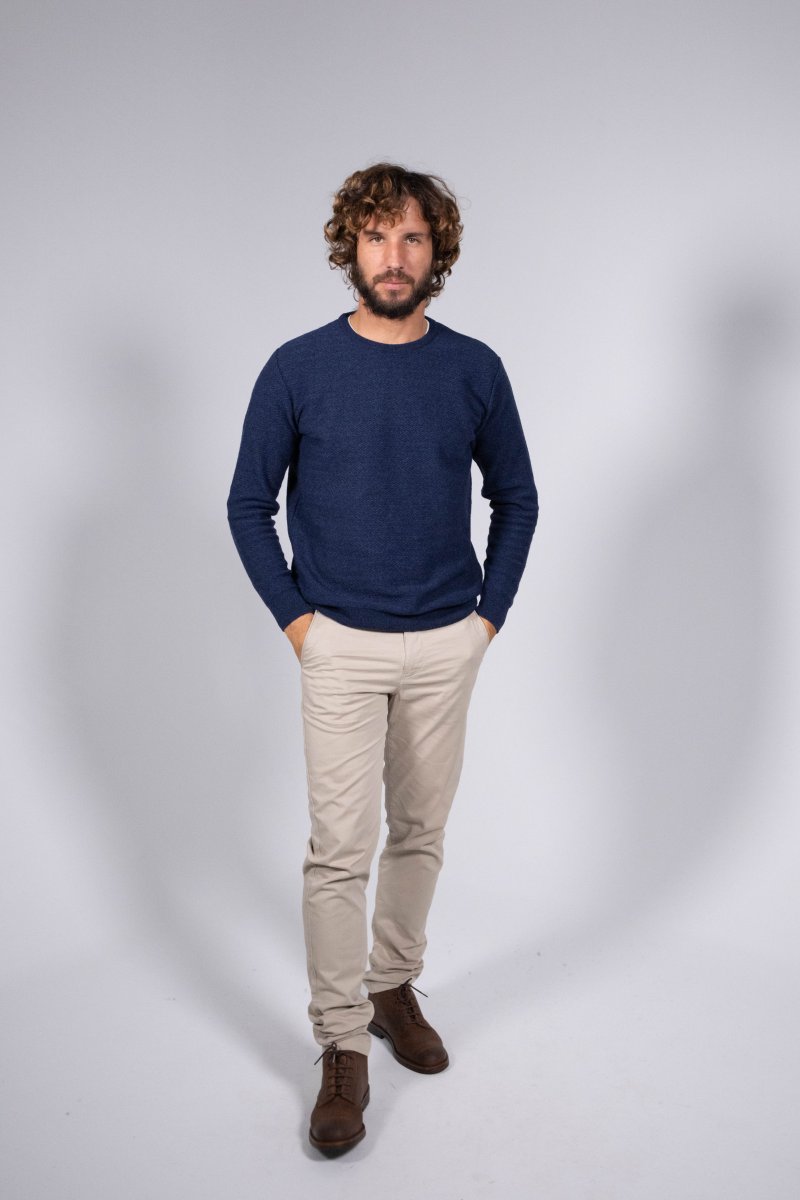 Camisola de Lã com Padrão Espinhado - Image 4