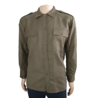 Camisa Vintage castanha anos 80