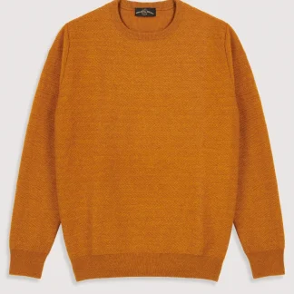 Camisola de Lã com Padrão Espinhado