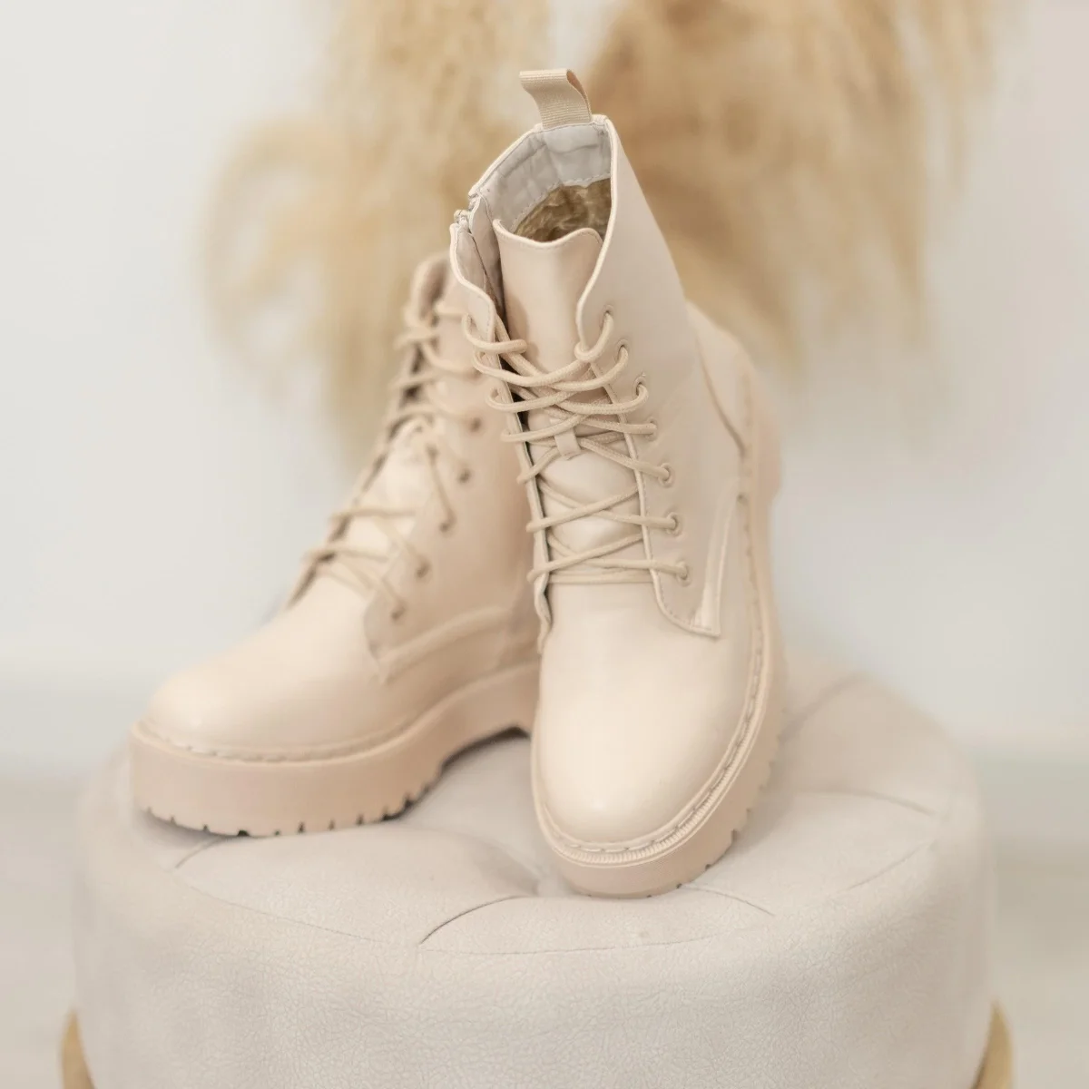 Bota Militar Bege - Image 2