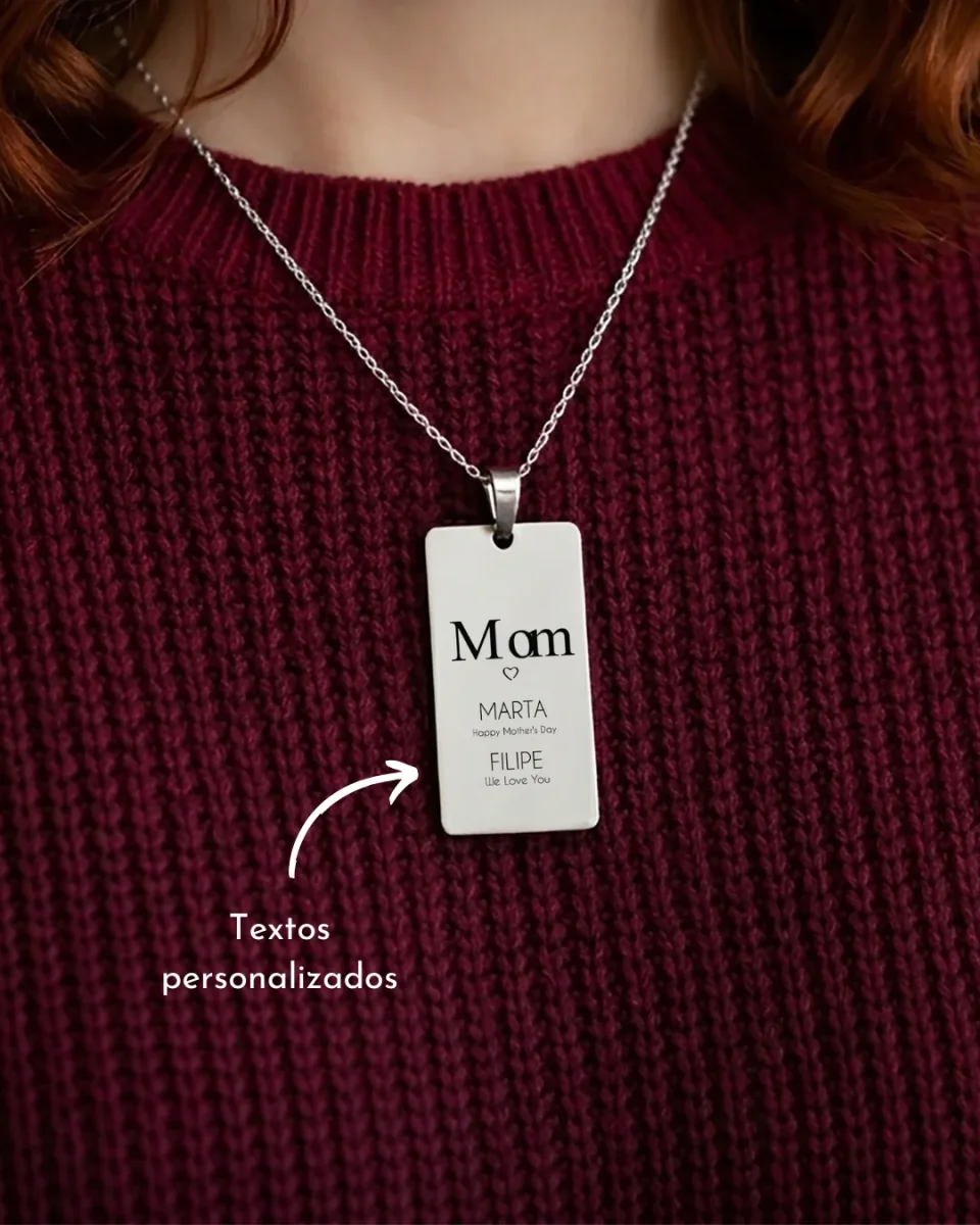 Colar Nascimento Personalizado para Pai/Mãe - Image 3