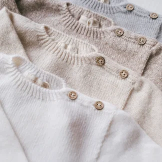 Camisola Tricotada em Lã Merino