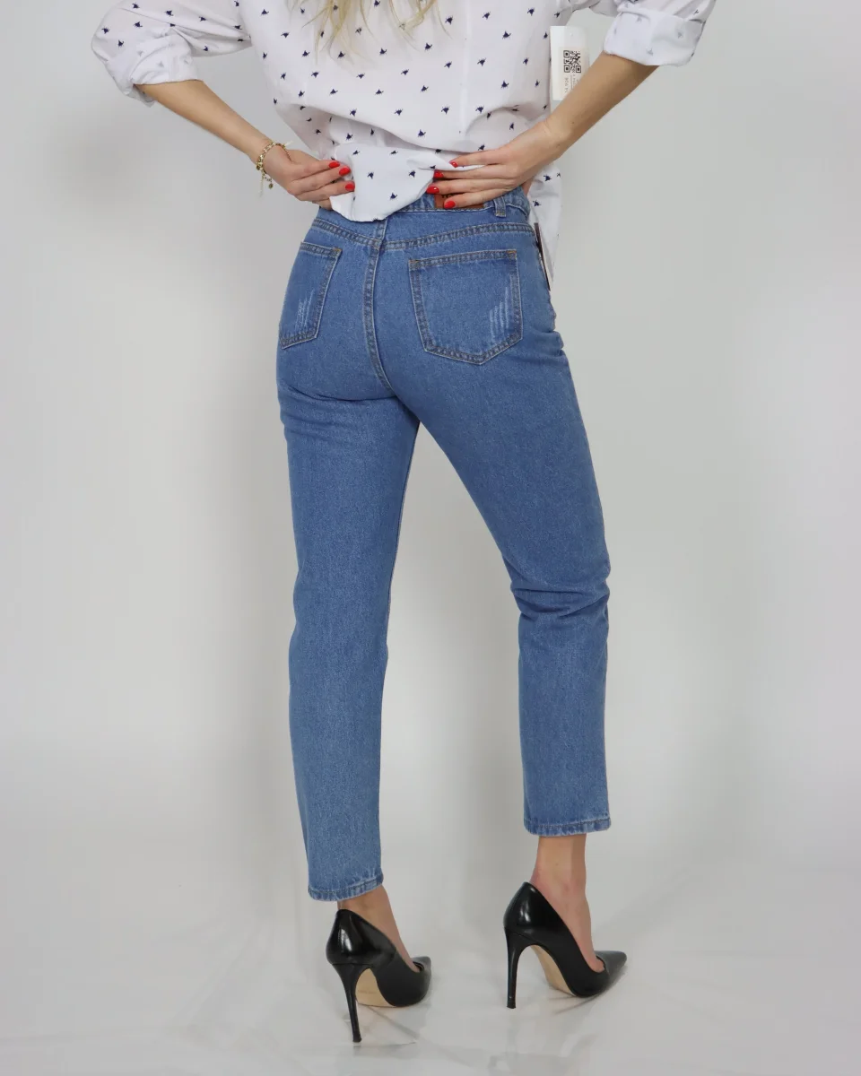 Calça de ganga Mom Fit - Image 4