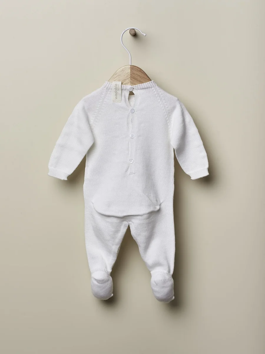 Babygrow tricotado em algodão orgânico - Image 5