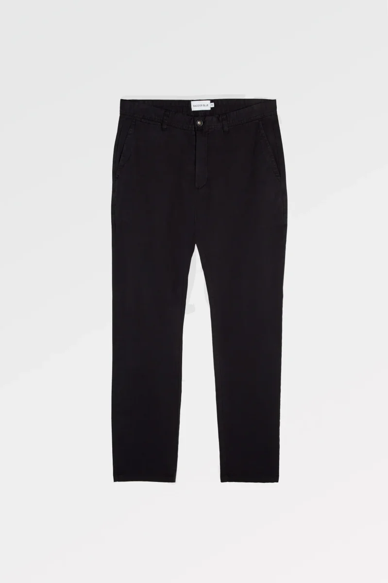Calças chino masculinas slim fit