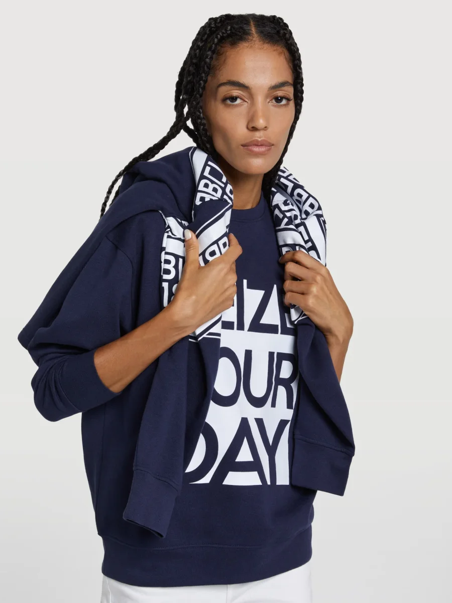 Camisola oversize com estampado - Image 2
