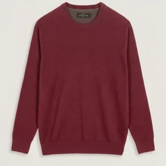 Camisola de Malha Clássica Algodão com Decote Redondo
