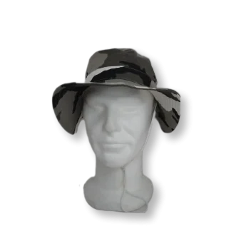 Panamá camuflado preto e branco (Urban)