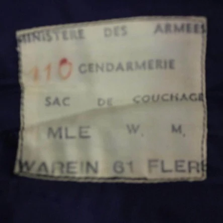 Saco cama Policia Militar francesa - Image 5
