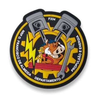 Patch PVC Propulsão e Energia - F334