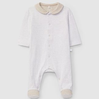 Babygrow Malha Dupla de Riscas